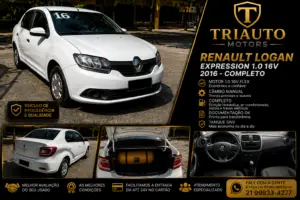 🚗 RENAULT LOGAN 1.0 EXPRESSION 2016 🚗 Economia, espaço e confiança para o seu dia a dia! Está procurando um sedan econômico, confortável e pronto para rodar? O Renault Logan Expression 1.0 2016 é a escolha ideal! ✅ Motor 1.0 econômico e confiável ✅ Baixo custo de manutenção ✅ Amplo espaço interno para toda a família ✅ Porta-malas gigante para suas necessidades ✅ Ar-condicionado ✅ Direção hidráulica ✅ Vidros e travas elétricas ✅ Excelente posição de dirigir ✅ GNV instalado (economia ainda maior) Um carro que une robustez, conforto e economia, perfeito para quem quer gastar menos sem abrir mão de qualidade. ⭐ Por que comprar na TRIAUTO MOTORS? ✔️ Veículos selecionados e revisados ✔️ Procedência e transparência na negociação ✔️ As melhores condições de financiamento ✔️ Avaliamos seu usado na troca pelo melhor valor ✔️ Entrada facilitada em até 24x no cartão de crédito ✔️ Atendimento personalizado do início ao fim 📲 Chame agora no WhatsApp: 21 99933-4277 TRIAUTO MOTORS Confiança incontestável!!