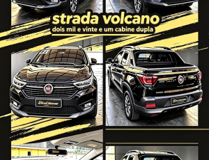 🚚 Fiat Strada Volcano 1.3 CD 2020/2021 – A picape que une força e conforto! ✅ Principais Características 🔹 Motor 1.3 Firefly: Econômico, potente e com baixa manutenção, ideal para cidade e estrada 🔹 Cabine Dupla: Espaço para 5 pessoas com conforto 🔹 Versão Volcano: Topo de linha – acabamento premium, rodas de liga leve, barras de teto e estribos 🔹 Ar-condicionado, direção hidráulica, vidros e travas elétricas 🔹 Central multimídia com tela, Bluetooth, câmera de ré e volante multifuncional 🔹 Caçamba ampla com capa protetora: Perfeita para trabalho ou lazer 🔹 Baixa quilometragem e procedência garantida 🛡️ Por que comprar na Triauto Motos? ✅ Procedência 100% verificada: Todos os documentos em dia, sem multas ou débitos ✅ Revisada e garantida: O carro passa por inspeção completa antes da entrega ✅ Melhores condições: Entrada facilitada, parcelamento e financiamento em até 60x ✅ Confiança e tradição: Referência em veículos de qualidade no Rio de Janeiro ✅ Atendimento