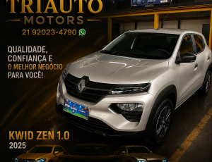 🚗🔥 NOVIDADE NA TRIAUTO MOTORS 🔥🚗 KWID ZEN 1.0 2025 O compacto perfeito para quem busca economia, conforto e modernidade! ✅ Motor 1.0 Flex econômico ✅ Excelente consumo de combustível ✅ Direção leve e confortável ✅ Central multimídia com conectividade ✅ Design moderno e compacto ✅ Baixo custo de manutenção ✅ Ideal para cidade e dia a dia 💥 POR QUE COMPRAR NA TRIAUTO MOTORS? 💥 ✔ Veículos selecionados e de procedência ✔ Atendimento personalizado ✔ Transparência e confiança na negociação ✔ Facilidade na aprovação do financiamento ✔ Suporte completo no pós-venda 📲 Fale agora com nossa equipe: WhatsApp: (21) 99933-4277 🚘 TRIAUTO MOTORS Qualidade, confiança e o melhor negócio para você!