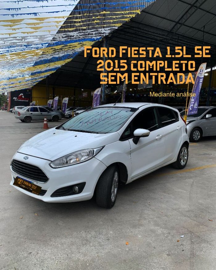 🚗 Ford Fiesta Hatch 1.5L SE – Performance, Estilo e Economia em um só carro! O Ford Fiesta Hatch 1.5 SE é a escolha perfeita para quem busca conforto, segurança e tecnologia no dia a dia: ✅ Motor 1.5L potente e econômico ✅ Design moderno e esportivo ✅ Direção elétrica leve e precisa ✅ Ar-condicionado e vidros elétricos ✅ Excelente espaço interno e porta-malas versátil ✅ Conectividade e praticidade para sua rotina ✨ E o melhor: você encontra as melhores condições para realizar o sonho do seu carro na Triauto Motors! 📞 Entre em contato agora: 21 92023-4790 📍 Triauto Motors – O melhor lugar para comprar seu carro novo!